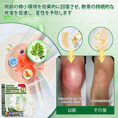 GeeLemon® NAD+ 8-in-1 ナノ強化フォーミュラ — 肥満、肌のたるみ、糖尿病、睡眠時無呼吸症候群、関節の悩み、その他健康上の懸念にアプローチ🌸🌸